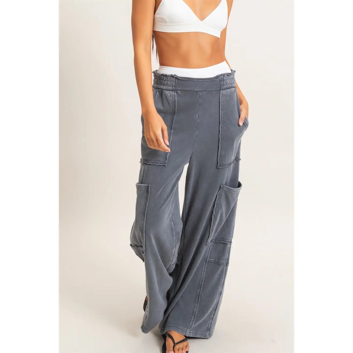 298 Mineral Wash Cargo Pocket Pants