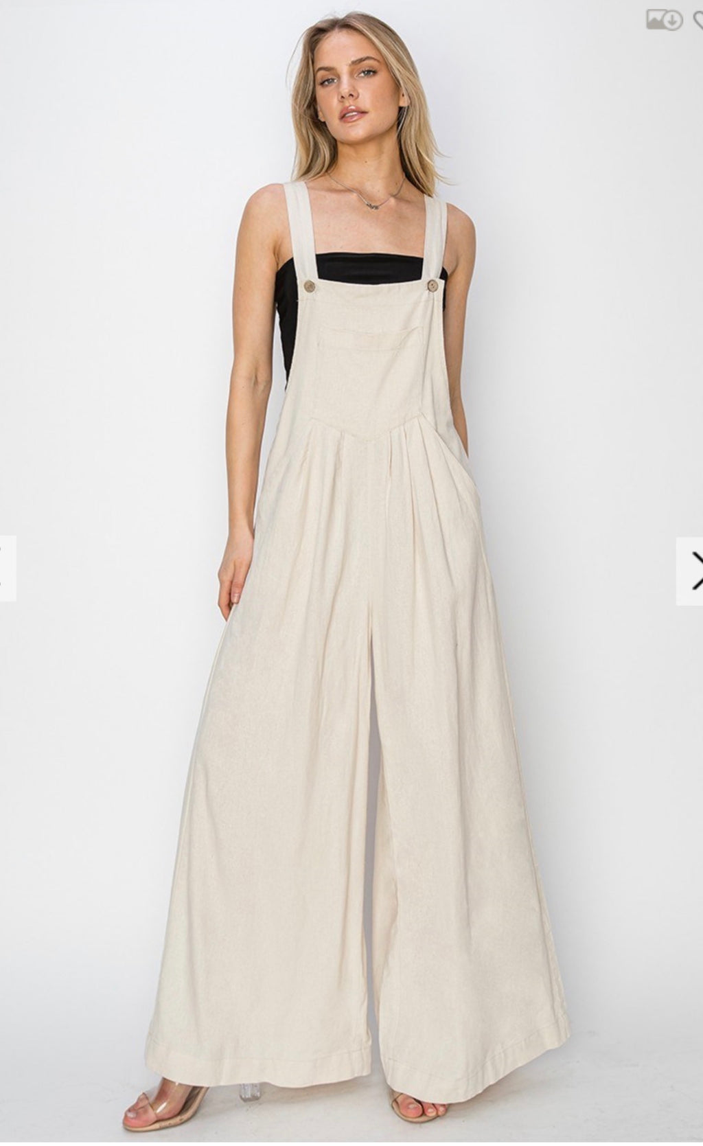 293 Linen Overall Risen Brand