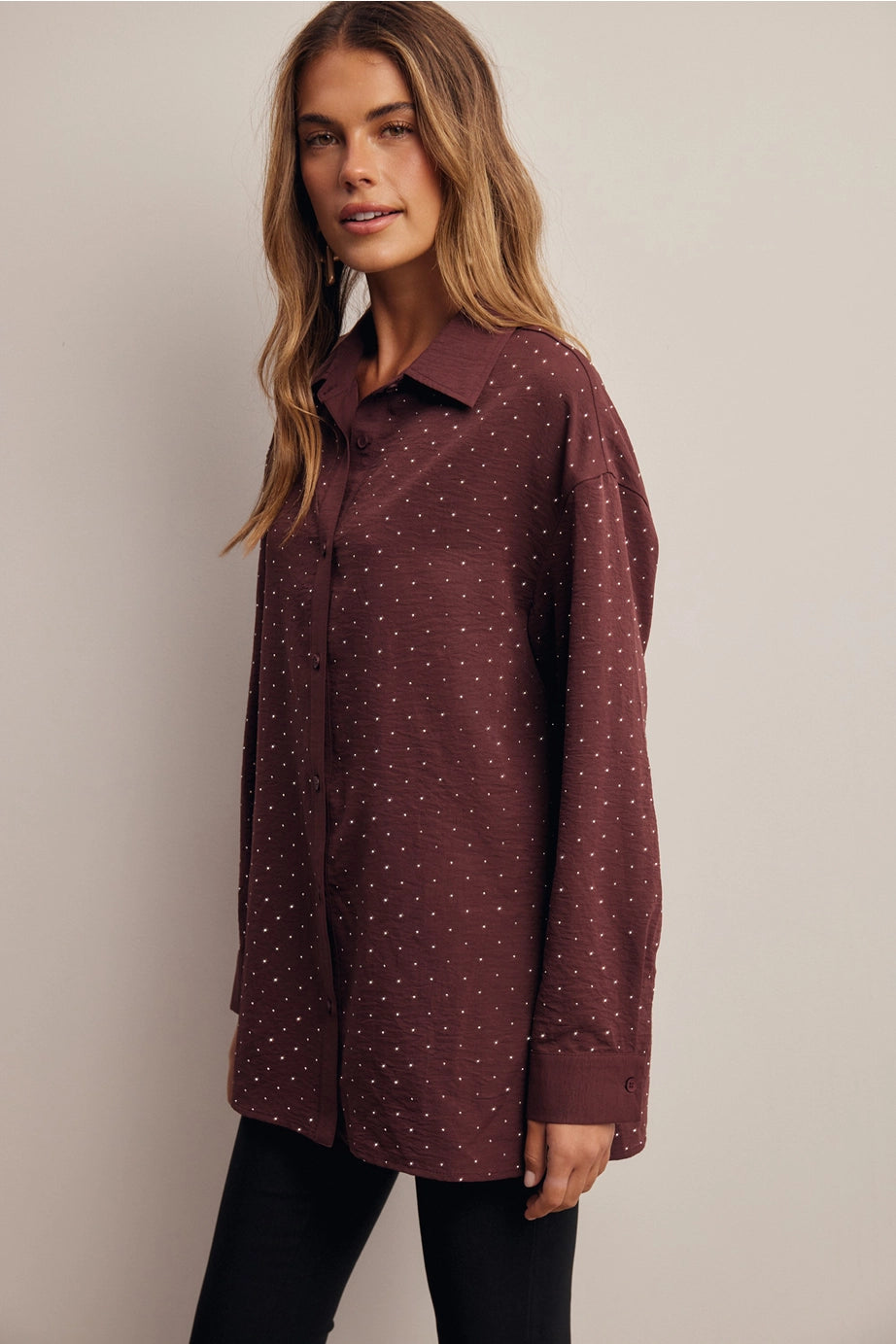 427 Starlit Evening Button Down