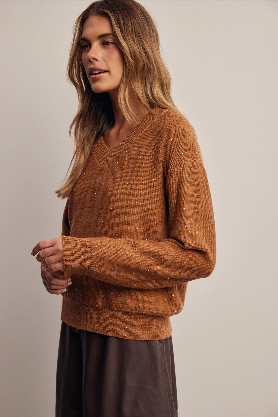 430 Autumn Shimmer Sweater