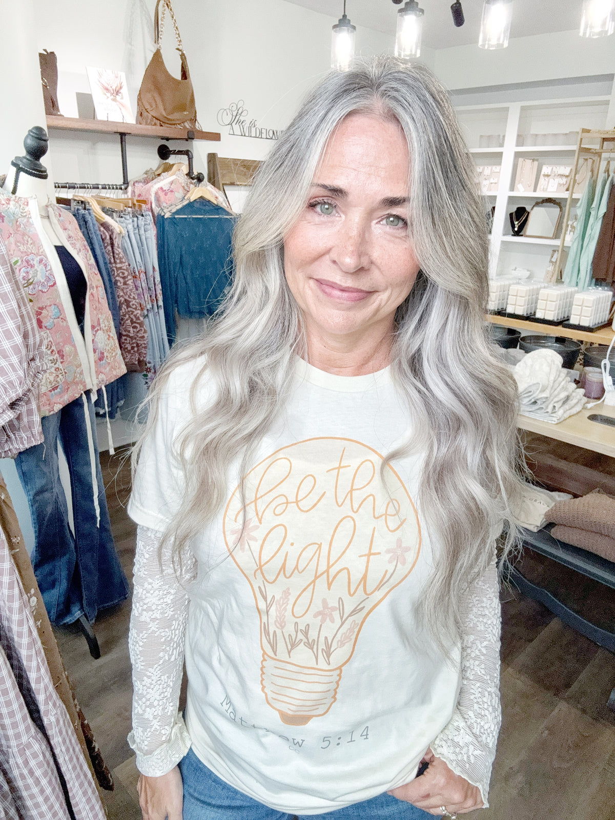392 Be the Light Cotton Tee