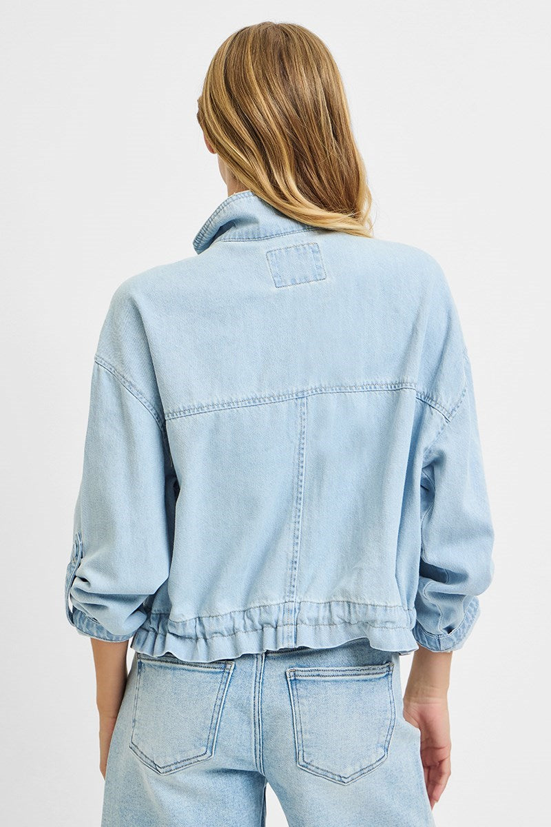 313 Lightwash Cinch Denim Jacket