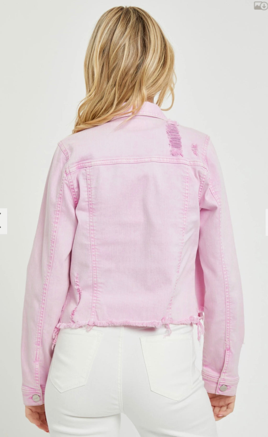 Pink Denim Jacket 239