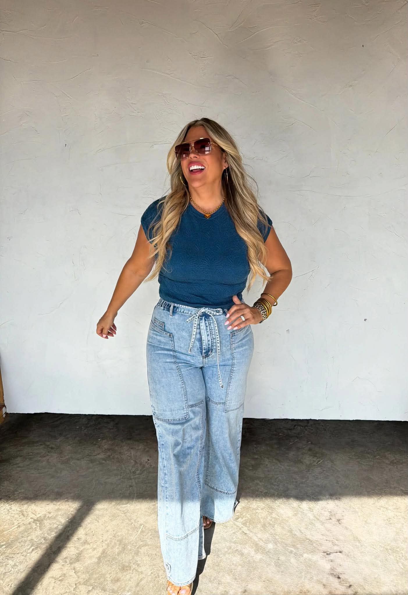 287 Spring Harley Cap Sleeve Top