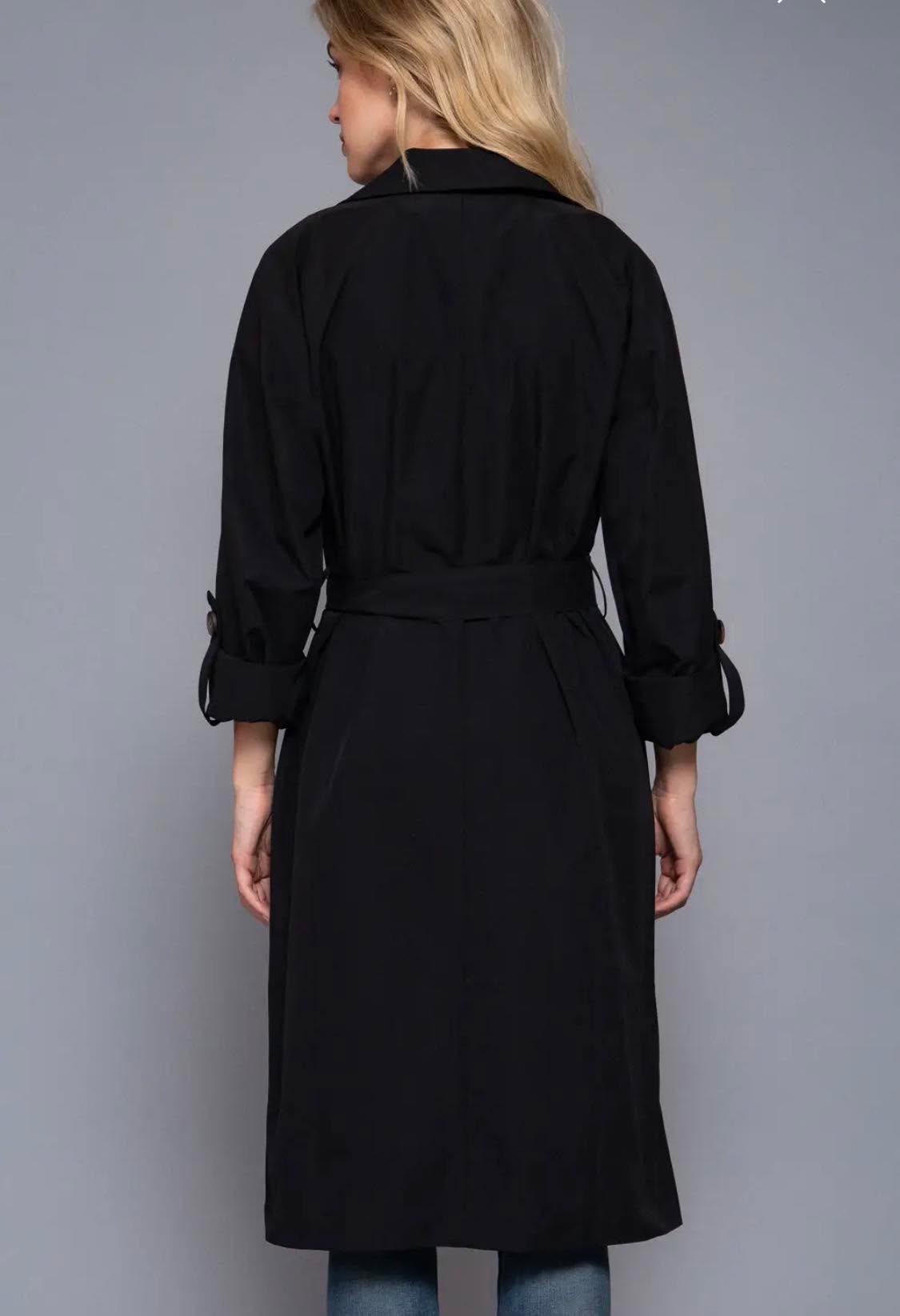 367 Sloane Lightweight Autumn Trench Jscket