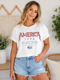 America 1776 Crop Top 257