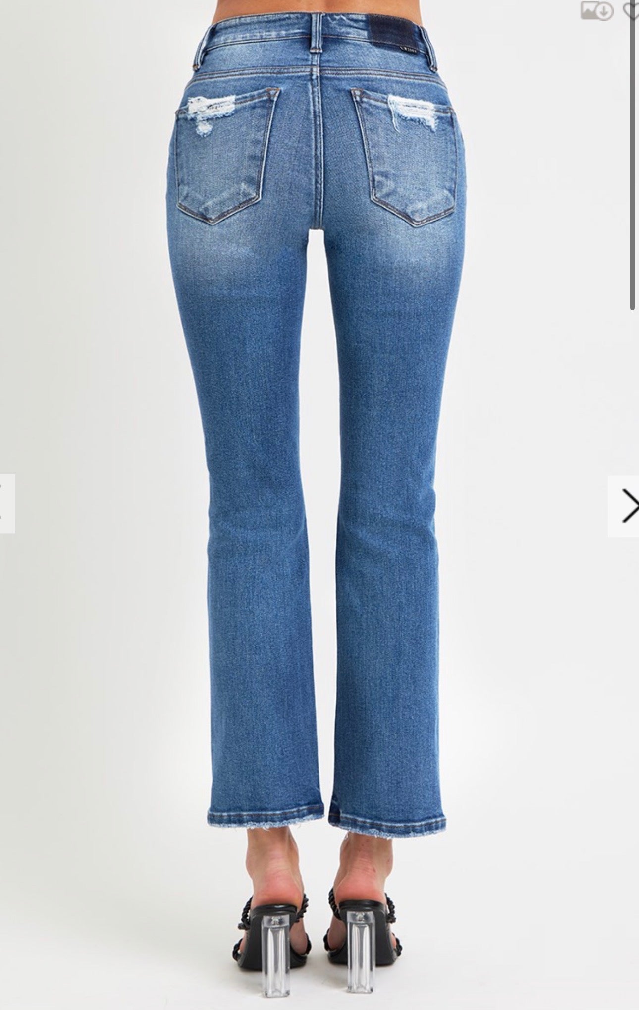Mid Rise Straight Jeans 240
