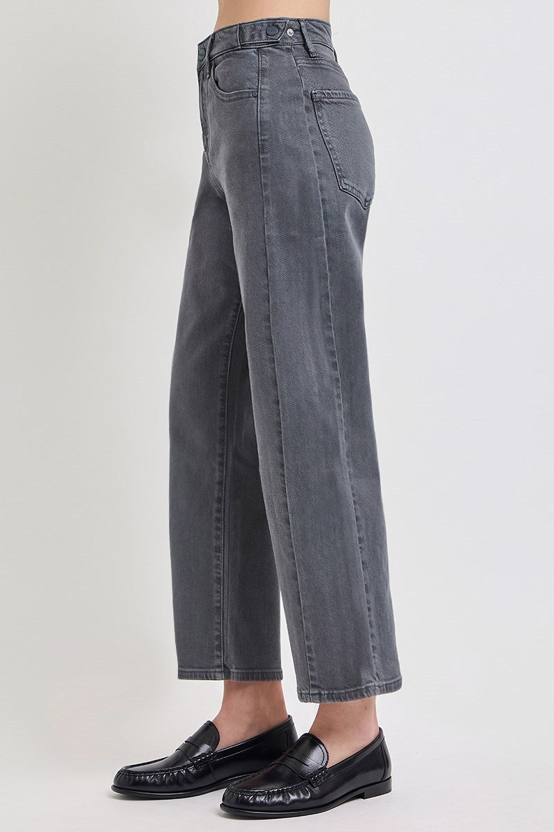 420 Charcoal Edit Barrel Jean