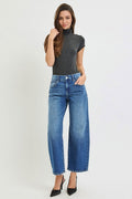 416 Wren Slouchy Barrel Denim