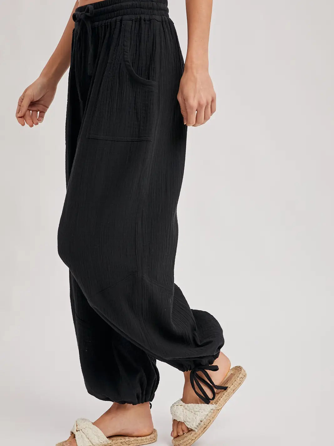 160 Jogger Harem Style Drawstring Pants