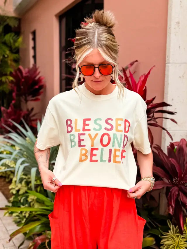 174 Blessed Beyond Belief Tee