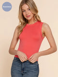 Crew Neck Seamless Tank Top 248