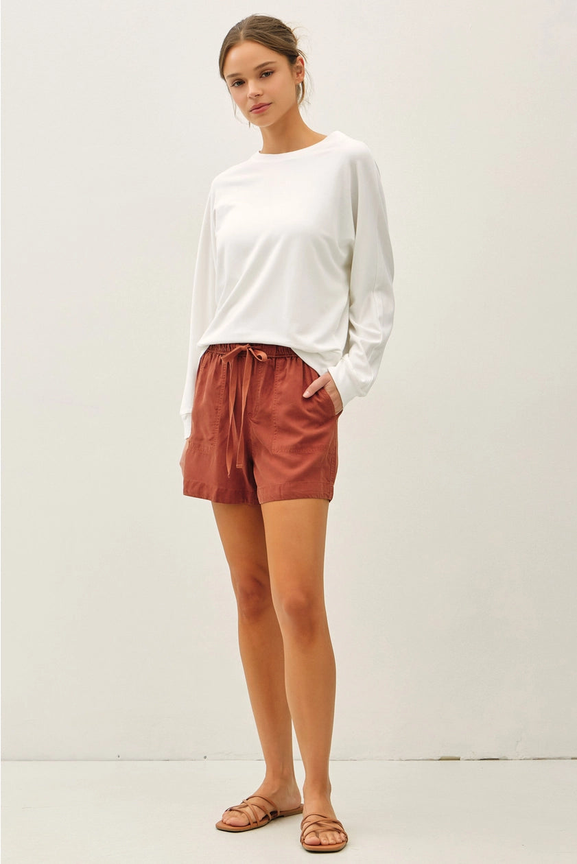 Hi Rise Tencel Short 232