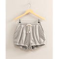 296 Drawstring Waist Bubble Shorts