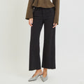 414 The Everly Black Wide Leg Denim