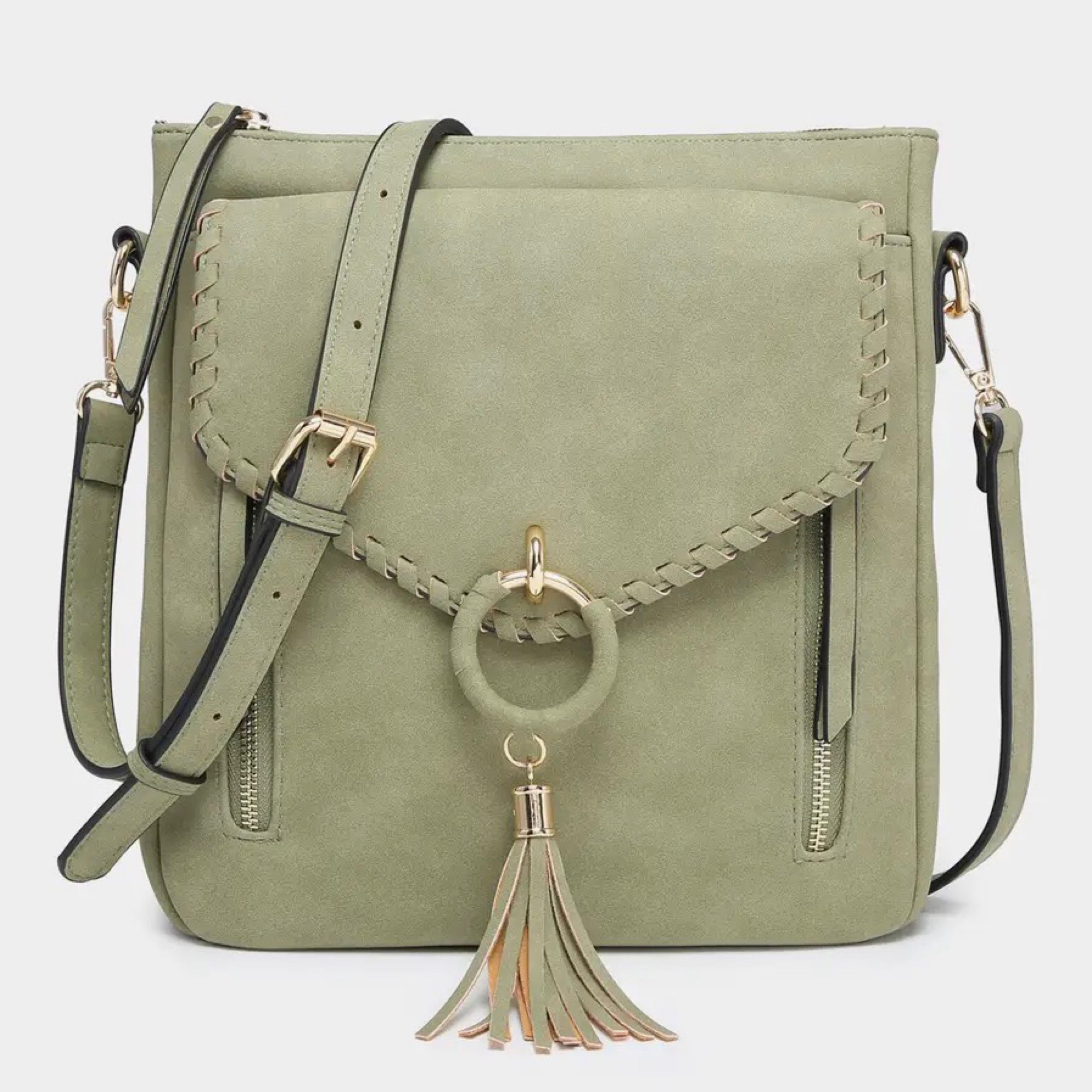 Layla Faux Suede Purse 216