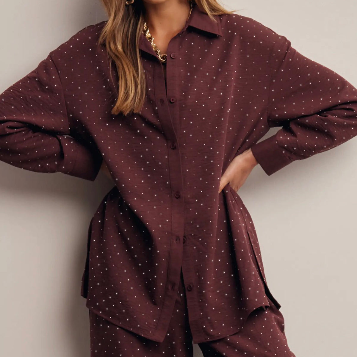 427 Starlit Evening Button Down