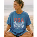 272 USA Mineral Wash Graphic Tee
