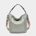 Aris Whipstitch Hobo Purse with Strap 220