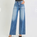 350 Wide Leg Jeans with Patch Pocket