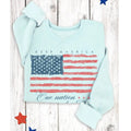 274 USA Flag 1776 Mineral Wash Sweatshirt