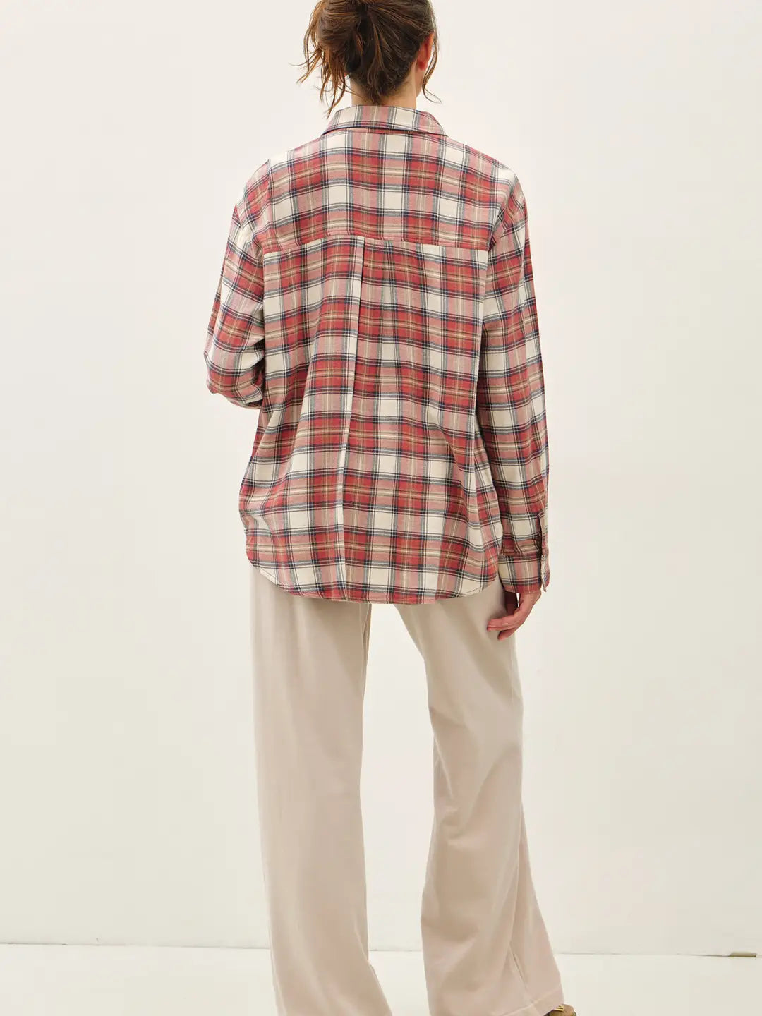 325 Rosewood Plaid Flannel