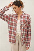 325 Rosewood Plaid Flannel