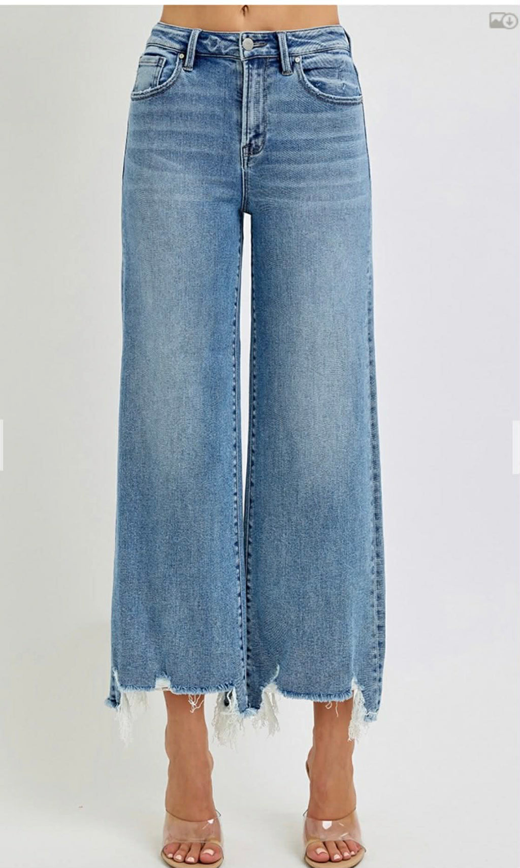 177 High Rise Ankle Jeans Medium Wash